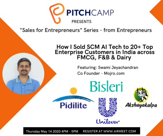 How I Sold SCM AI Tech 20+ Top Enterprise Customers in India across FMCG, F&B and Dairy